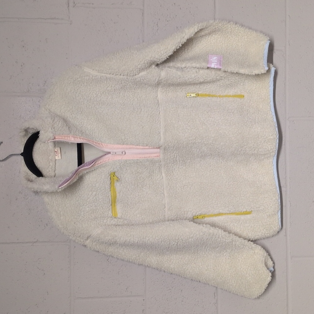 Levi's Monty Sherpa Pullover, Size Small NWOT, Women's Fleece Sherpa - Picture 4 of 9